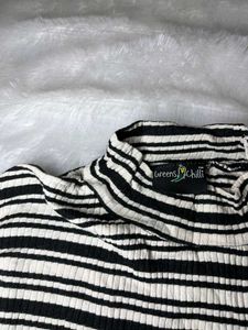 High Neck Full Sleeves Top