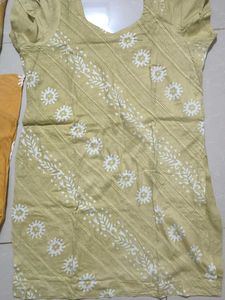 Yellow Kurta Set &amp; Dupatta