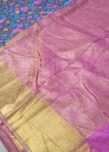 Pattu Saree With Blouse Piece