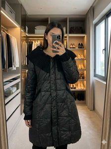 pinterest Stylish Black Puffer Coat