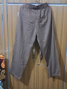 Brown Casual Pants