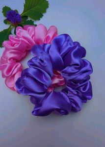 Satin Scrunchie Set