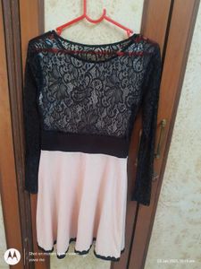 Black And Peach Tunic