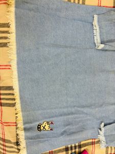 Denim Top Long Lenght