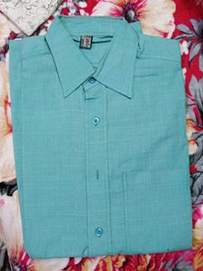 Men's Dress Shirt - Light Green