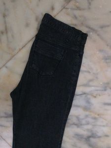 Ripped Gray Jeans