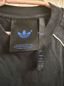 Original Adidas Blue Version SST Black Tee