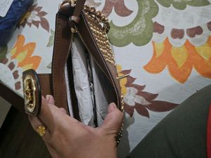 Michael Kors Carmen Studded Pochette