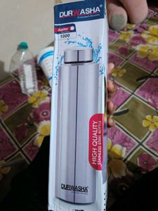 New stainless steel water bottle 1000ml