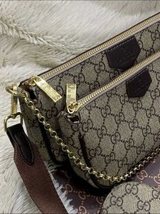 GUCCI 3 PCS POCHETTE 12AA QUALITY WITH BOX