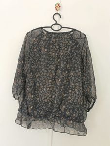 Floral Sheer Top