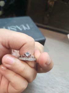 Silver Tone Ring Set