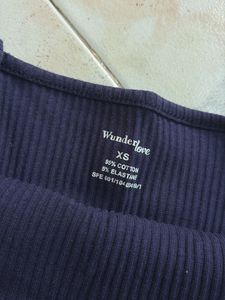 Navy Blue Tank Top