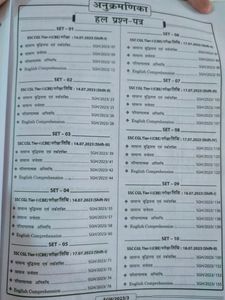 SSC CGL TIER -1 &amp; 2 SOLVED PAPERS 2023