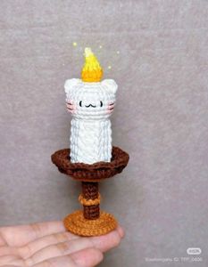 Cute Cat Candle Holder
