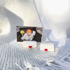 Handmade Clay Photo Holder(Valentine&#39;s Day)