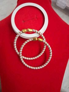 Beautiful Adjustable Silver Mix Kada