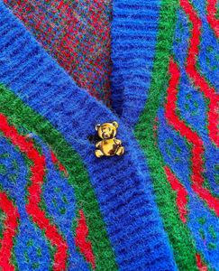 Teddy Button Cardigan