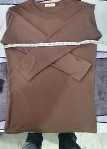 Zara Full Sleeve Round Neck T Shirt