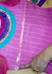 Pink Anarkali Suit
