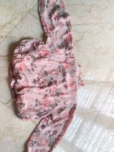 Pink Crop Top