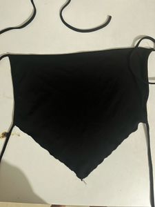 Black Napkin Top