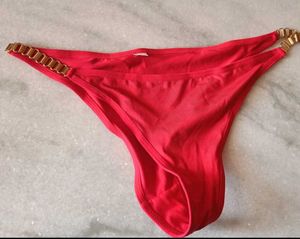 PrettyCat Red Bikini Bottoms