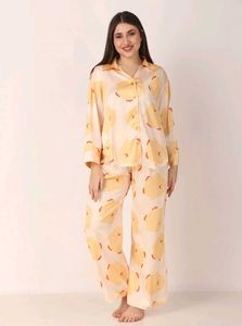 Cute Printed Pajama Set