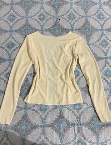 Butter Yellow Cardigan