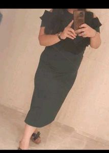 A LINE PARTY WEAR DRESS...