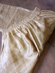 Golden Pants Plazo