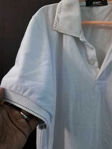 White polo t-shirt