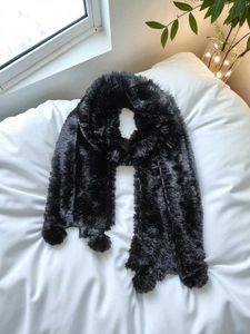 🇦🇮Minx Fur Shawl Stole Winter Wear