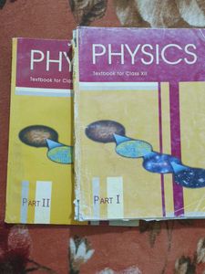 Physics Textbook Class XII Part I and  II