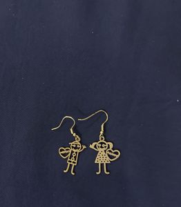 Statement Mismatched Love Earrings