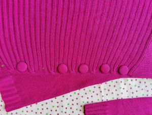 Pink Woolen Top For Women