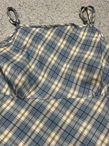 Cute Plaid Mini Dress