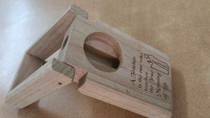 Specialized Wooden Pen Holder For Teacher