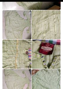 Elegant Green Ethnic Gown