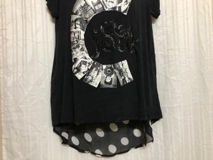 Black Short Sleeve Top