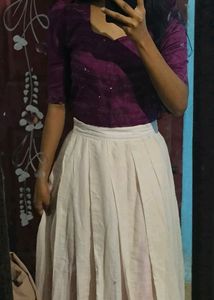 Onam Skirt 🌼