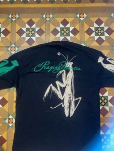 Bluorng Praying Mantis Print Tee
