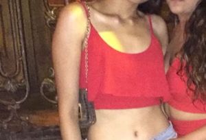 Forever 21 Red Crop Top