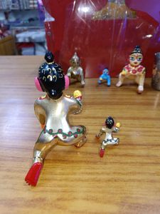 Krishna Idol Set 4 No Laddugopal Complete Makeup