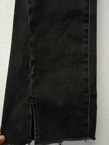 Urban Outfitters Washed Black Flare Jeans