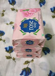 Bajaj Rose Soap (3 pack)