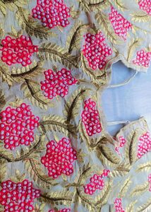 Designer Blouse 🎀🎀pearl Work
