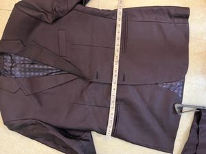 Men’s 3 Piece Coat Pant Vest Formal Color Mauve