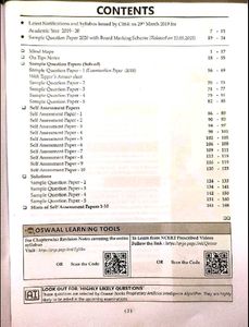 CBSE Class 12 Biology Sample Papers