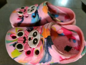 Pink Character Clogs